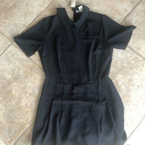 Black Collar Romper
